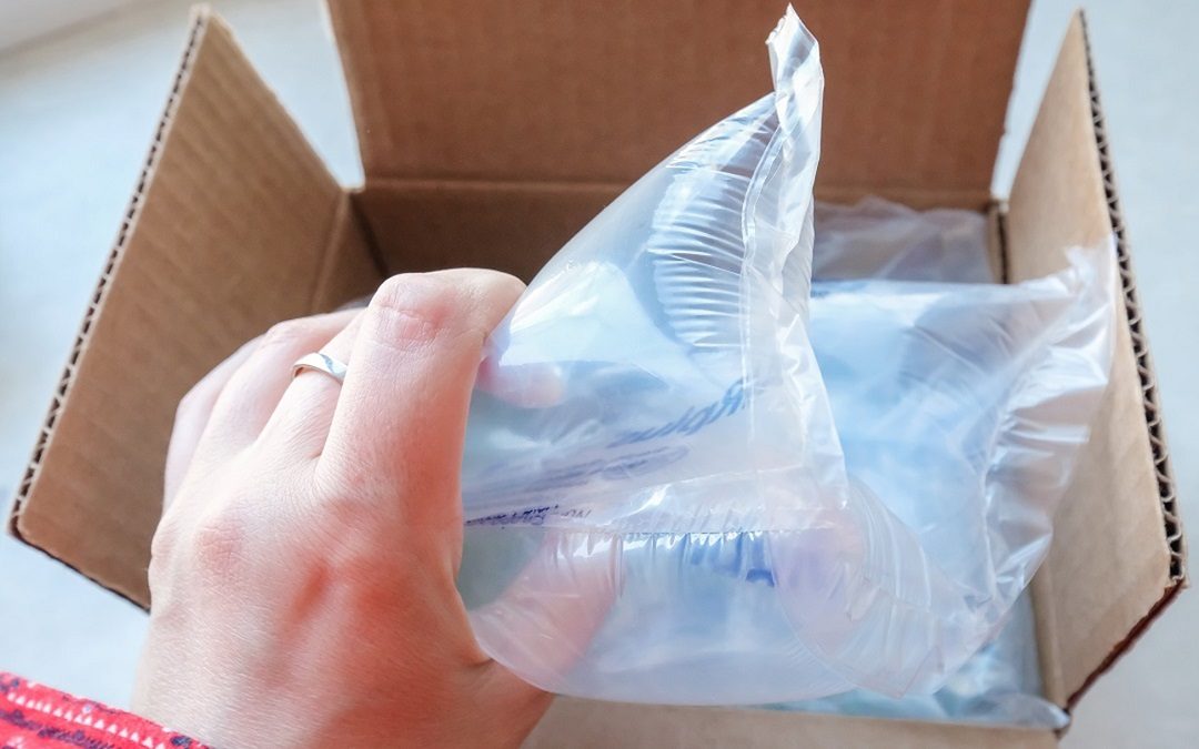 Air Cushion Maker Machine Bags Wrap Air Pillow inflator Air Bubble