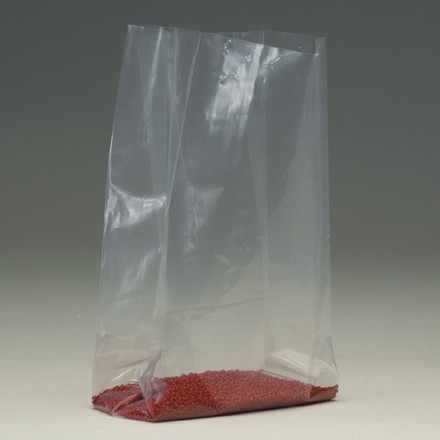 Poly Bags, 16 x 10 x 32", 2 Mil, Gusseted