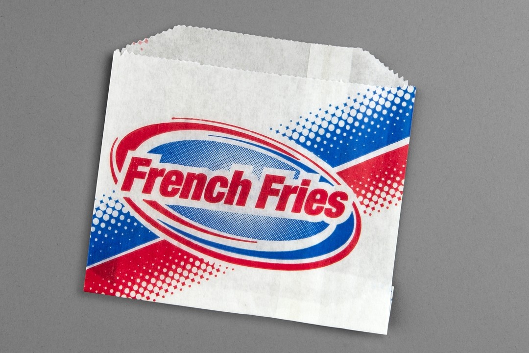 French Fry Bags, 4 7/8 x 4 - 10 PK