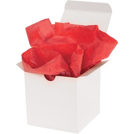 Red Scandanavian 20 x 30 Christmas Gift Tissue Paper, 24 Folded Sheets