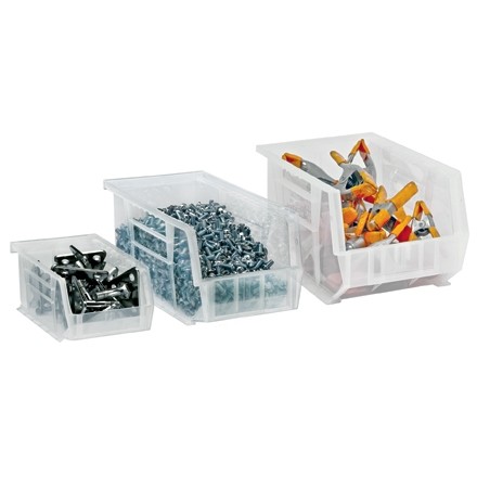 Clear Stackable Storage Containers (Storage)