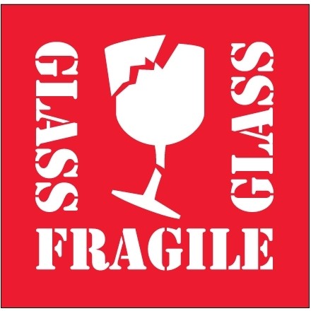 fragile label