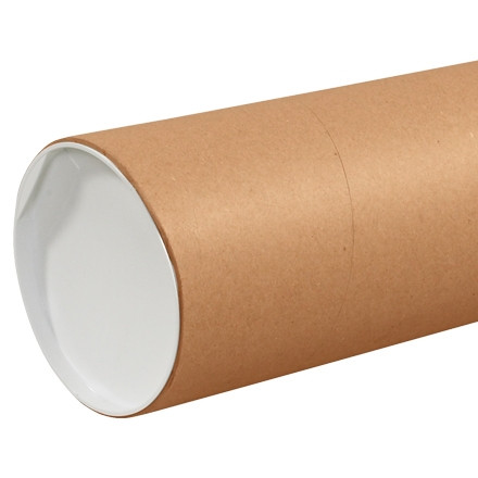 Long Cardboard Poster Tubes for Mailing Postal Tube with Caps