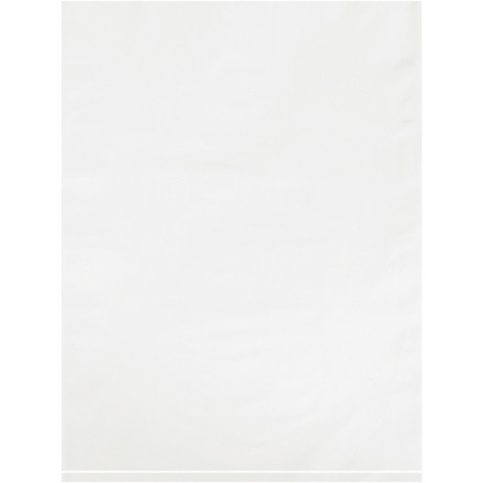 Bolsas de polietileno, 9 x 12 ", 2 mil, blancas planas