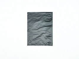 Bolsas de plástico negras para mercancías, 10 x 13 "