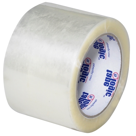 WOD CST20WBA - Cinta de embalaje transparente, 3 pulgadas x 110 yardas por  rollo (4 rollos), cinta de embalaje industrial resistente para mudanzas