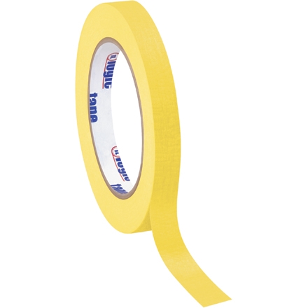 Yellow Masking Tape, 1/2 x 60 yds., 4.9 Mil Thick for $3.43