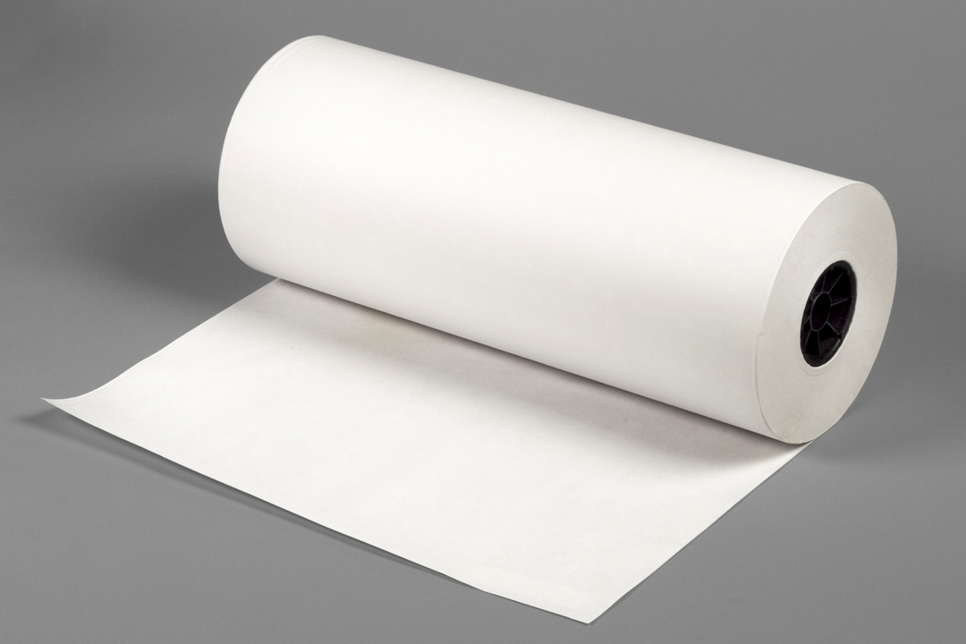 1000' White 50 lb. Butcher Paper Roll
